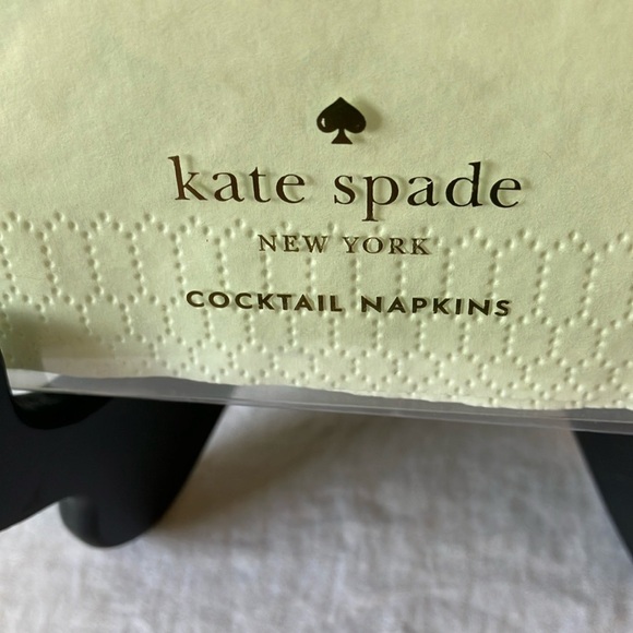 Kate Spade: Mint Green 20 Cocktail Napkins- Musings- 4 quotes- 5”x5” - Picture 2 of 15